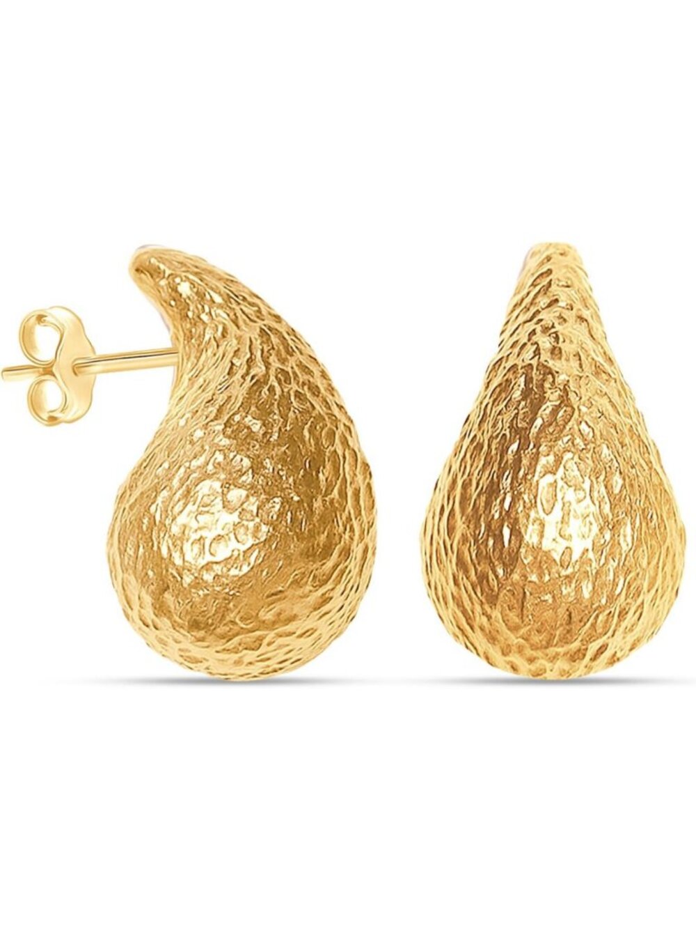 Trendy 925 Sterling Silver Teardrop Earrings | Lightweight Drop & Dangle Jewelry